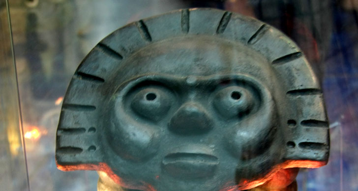 Totem in South American Pavilion, World Expo 2010